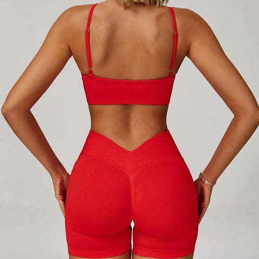 ✨ Women’s Seamless Yoga Set – High Waisted Breathable Gym & Fitness Activewear 2/3 Piece Outfit
