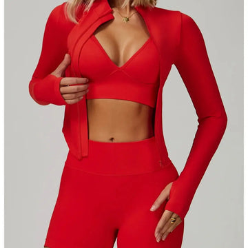 ✨ Women’s Seamless Yoga Set – High Waisted Breathable Gym & Fitness Activewear 2/3 Piece Outfit